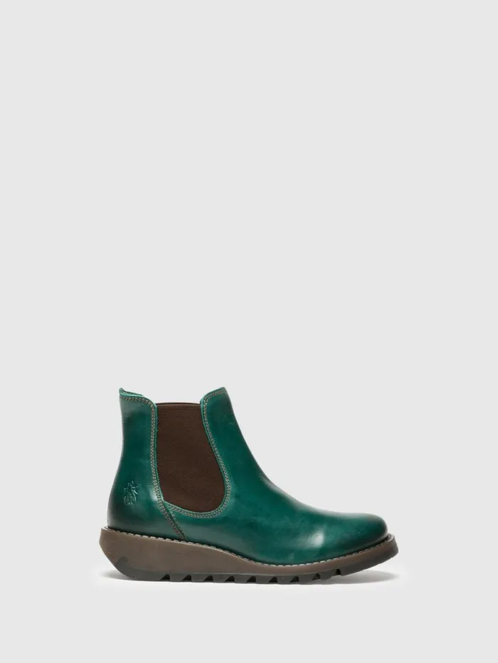 Chelsea Ankle Boots SALV PETROL Women Fly London Ankle Boots