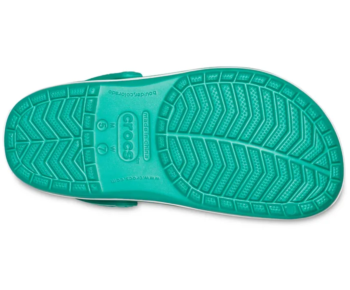 Clogs Crocband Clog Deep Green White 8211 Crocs WomenMen
