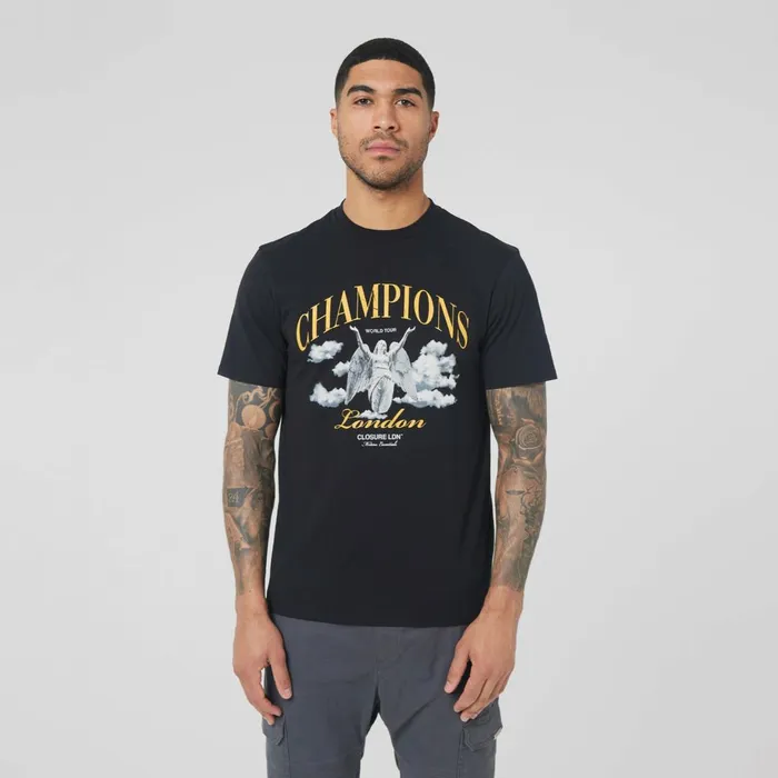 Closure London Championship TShirt Black Men TShirts