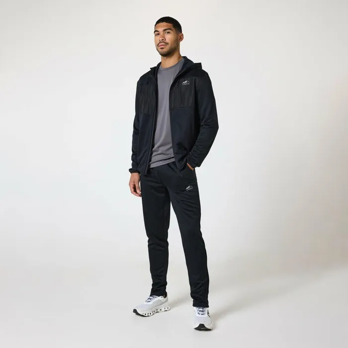 Closure London Core Tricot Tracksuit Black Men Tracksuits