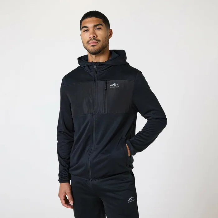Closure London Core Tricot Tracksuit Black Men Tracksuits
