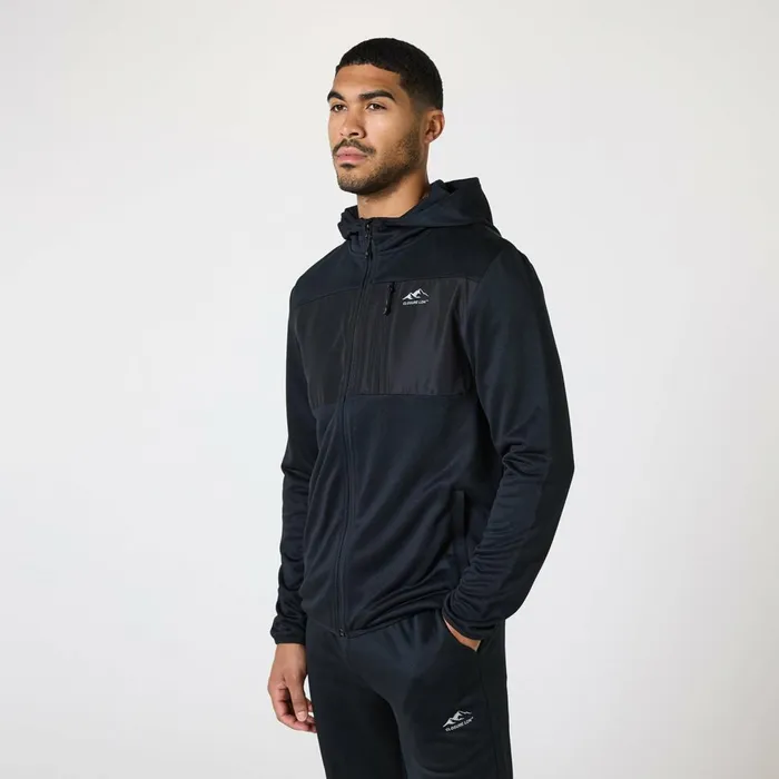 Closure London Core Tricot Tracksuit Black Men Tracksuits