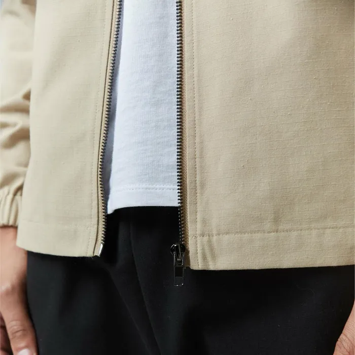 Closure London Smart Utility Overshirt Sand Men Overshirts