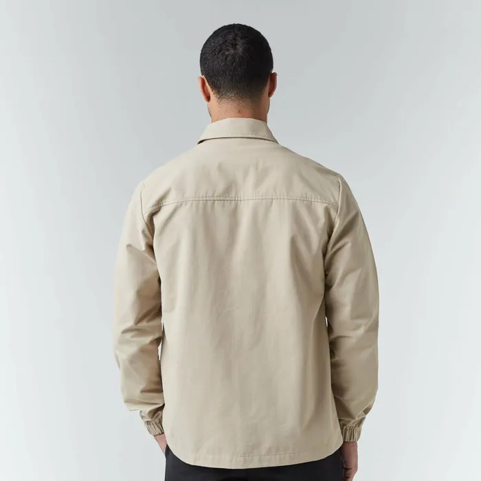 Closure London Smart Utility Overshirt Sand Men Overshirts
