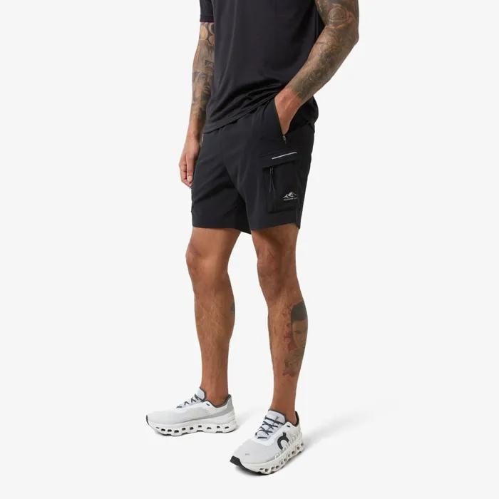 Closure London Tech Cargo Performance Short Black Men Shorts