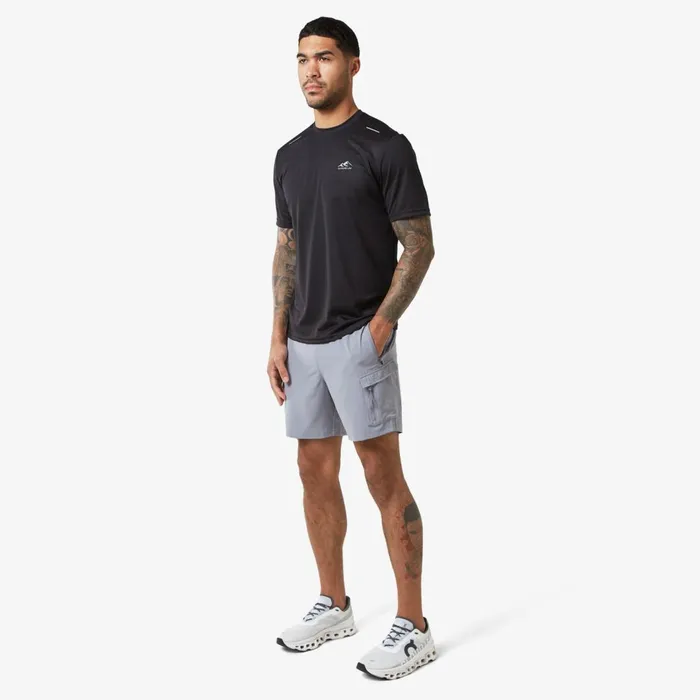 Closure London Tech Cargo Performance Short Mid Grey Men Shorts