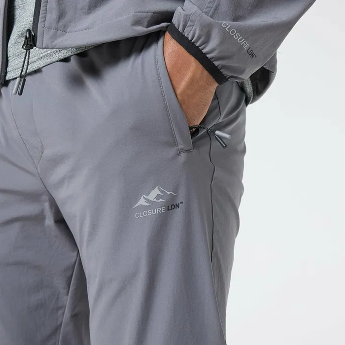Closure London Tech Performance Pant Grey Men Pants