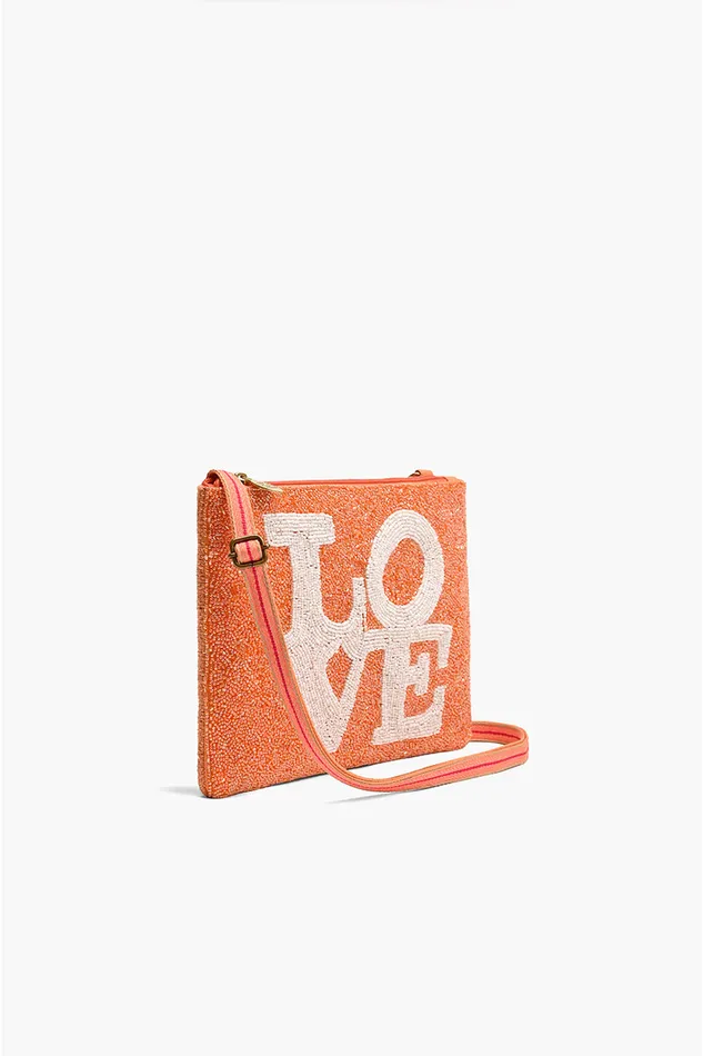 Clutches All My Love Top Zip Clutch 8211 America and Beyond Women
