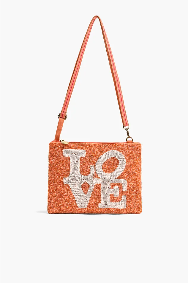Clutches All My Love Top Zip Clutch 8211 America and Beyond Women