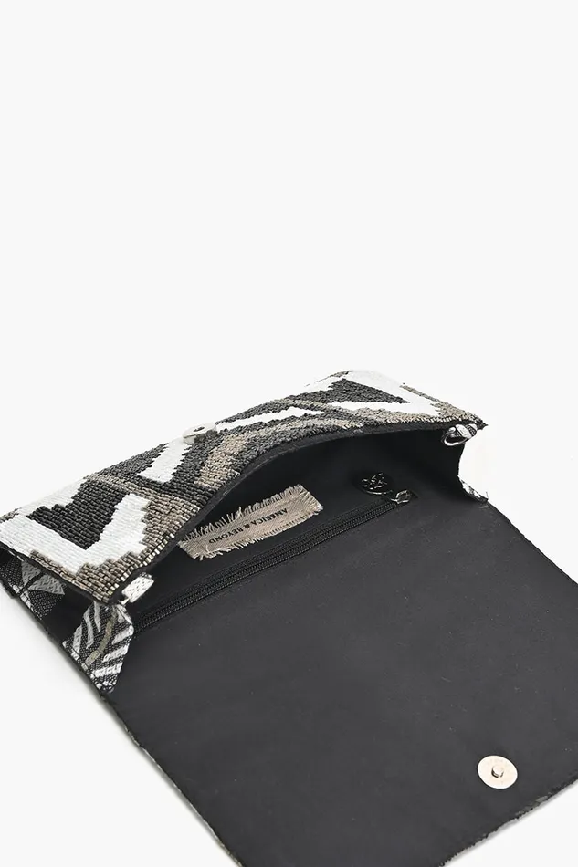 Clutches Women Ikat Noir Elegance Clutch America and Beyond