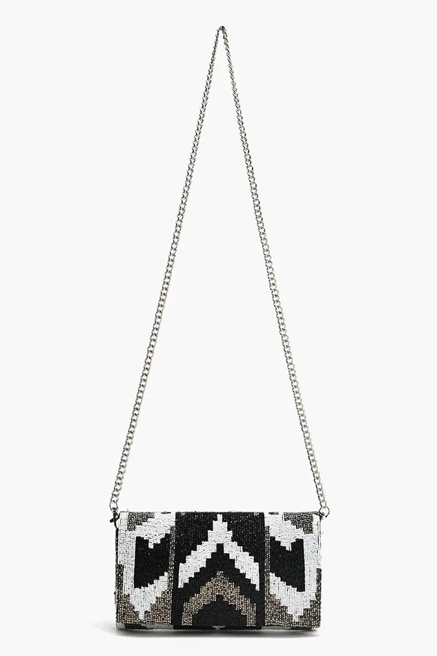 Clutches Women Ikat Noir Elegance Clutch America and Beyond
