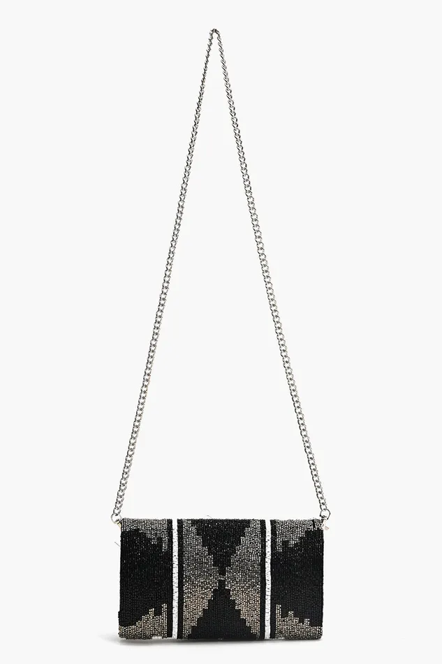 Clutches Women Ikat Noir Elegance Clutch America and Beyond
