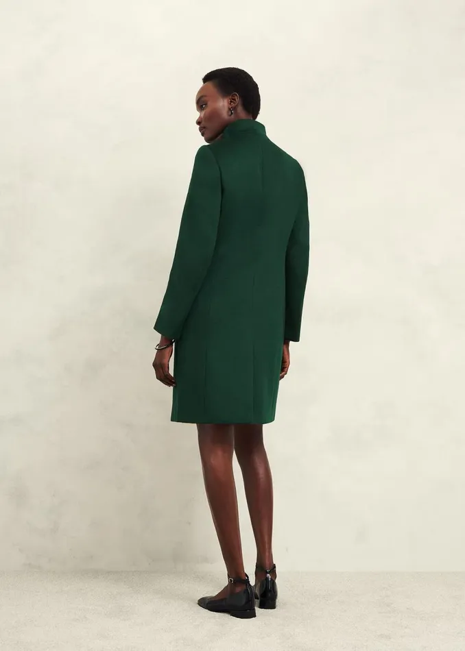 Coats and Jackets Women HOBBS Marissa Wool Coat Bay Green