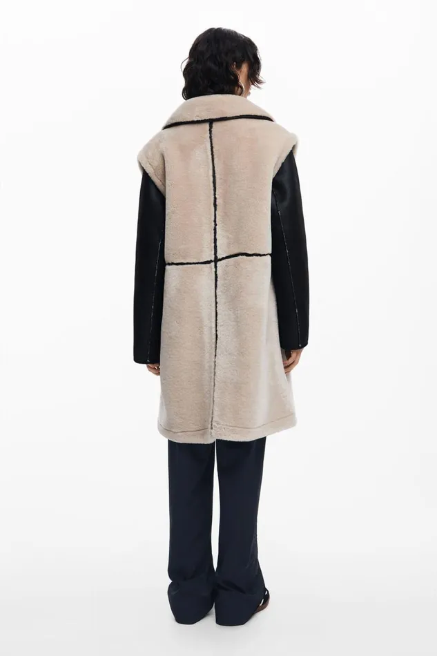 Coats And Jackets Women Desigual Detachable Coat Brown