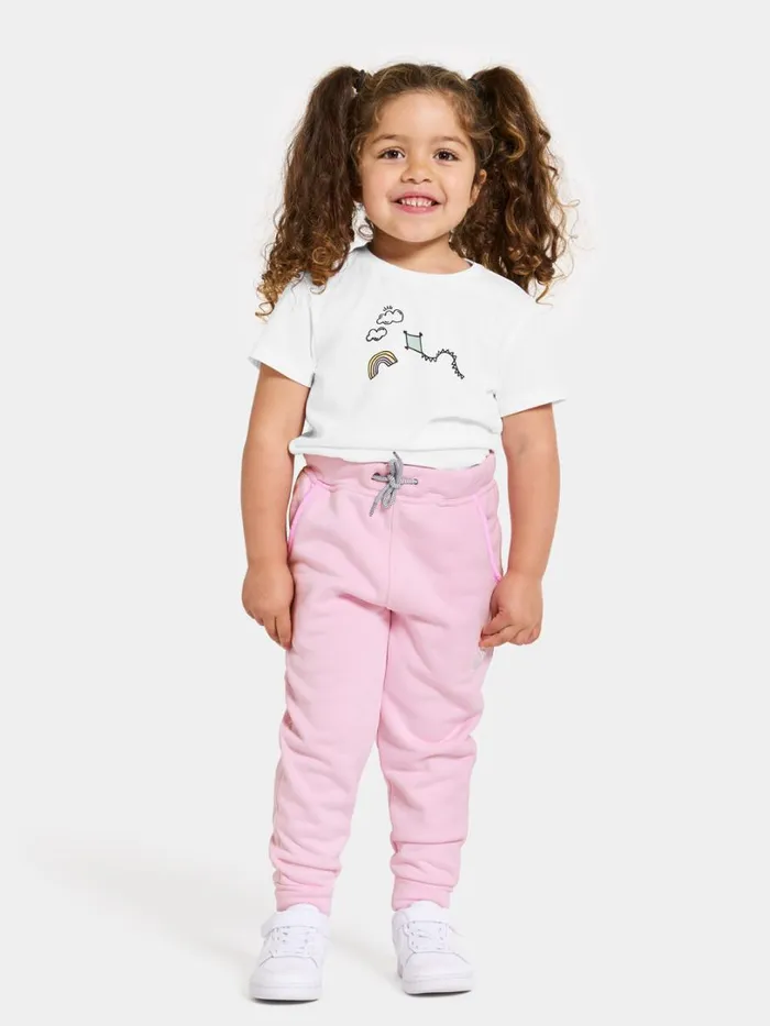 Corin Kids039 Pants 7 Orchid Pink Kids Didriksons Fleece Joggers