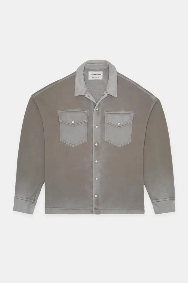 COTTON CITIZEN Boston Buttondown Vintage Cement Women Shirts COTTON CITIZEN Boston Buttondown Vintage Cement Women Shirts