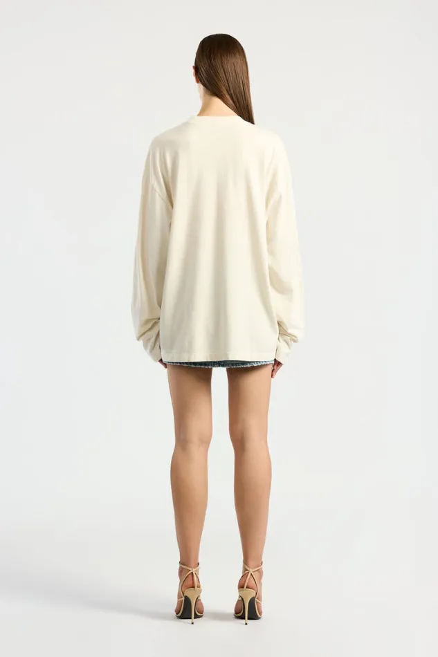COTTON CITIZEN Bowie Shirt Vintage Bone Women Shirts COTTON CITIZEN Bowie Shirt Vintage Bone Women Shirts