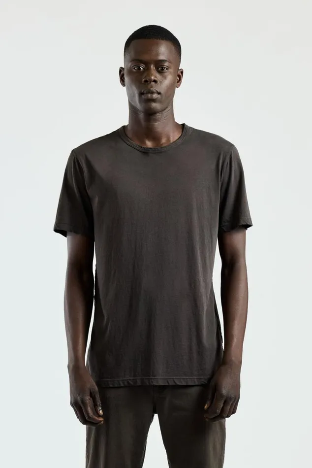 COTTON CITIZEN Classic Crewneck Tee Charcoal Men Tees