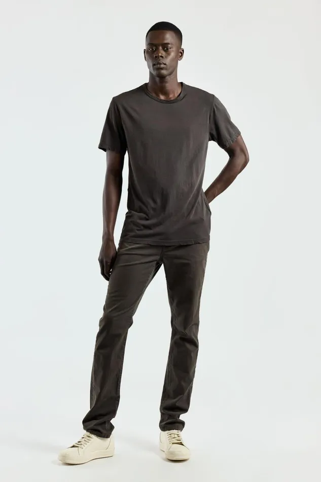 COTTON CITIZEN Classic Crewneck Tee Charcoal Men Tees COTTON CITIZEN Classic Crewneck Tee Charcoal Men Tees