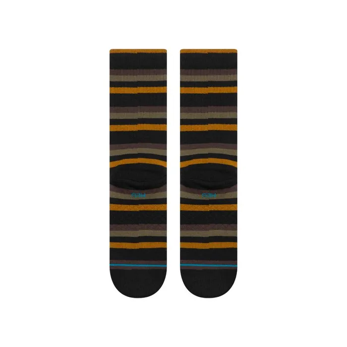 Cotton Crew Socks Slipping 8211 Black MenWomen Stance Crew