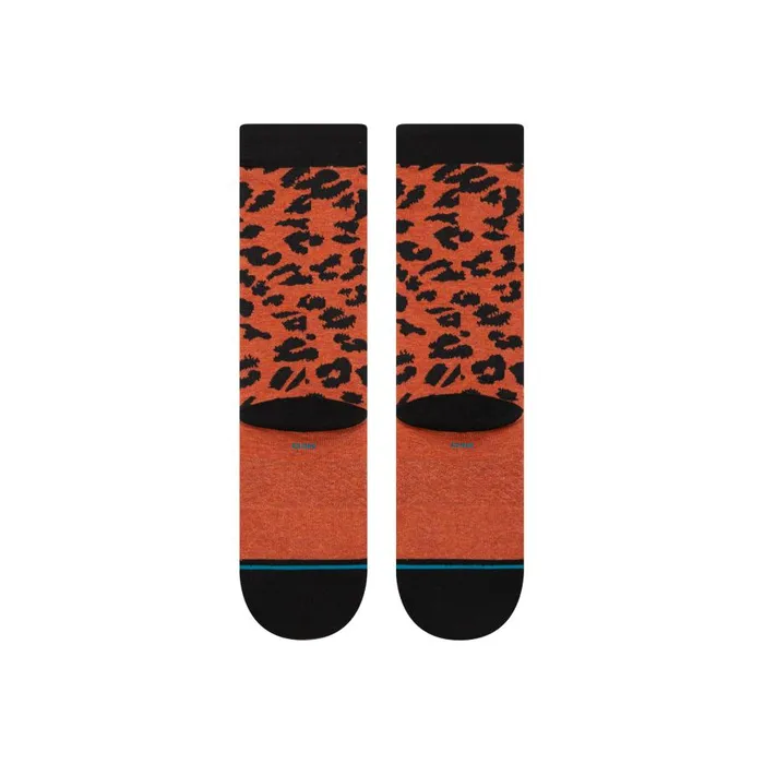 Cotton Crew Socks Spotted Out 8211 Black MenWomen Stance Crew