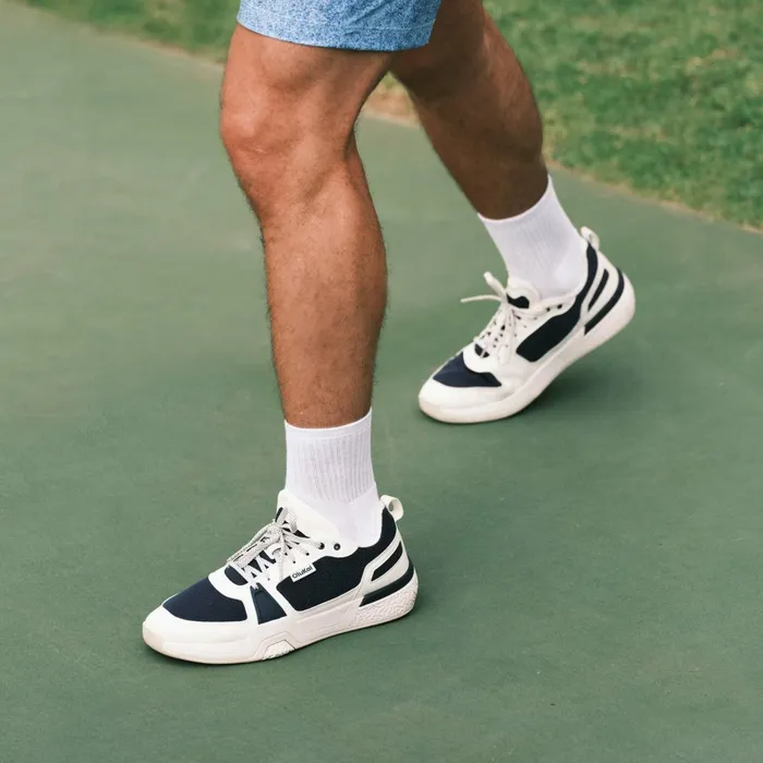 Court Men Olukai Anau Pickleball Shoes 8211 Mood Indigo Bright White