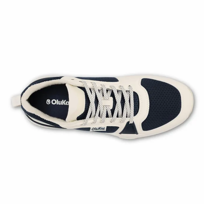 Court Men Olukai Anau Pickleball Shoes 8211 Mood Indigo Bright White