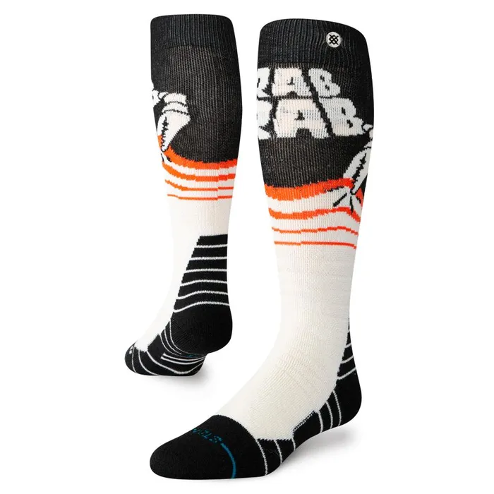 Crab Grab X Stance Medium Poly Snow Otc Socks Cream MenWomen Stance Over The Calf Crab Grab X Stance Medium Poly Snow Otc Socks Cream MenWomen Stance Over The Calf