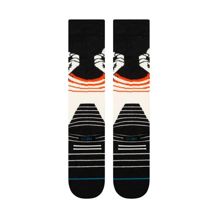 Crab Grab X Stance Medium Poly Snow Otc Socks Cream MenWomen Stance Over The Calf