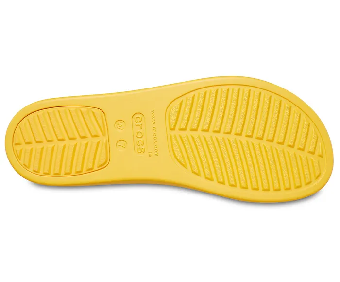Crocs Brooklyn Low Wedge Canary Canary Women Wedges Crocs