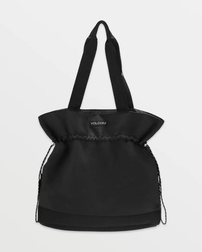 Crystal Cove Beach Tote 8211 Black Womens Volcom Bags and Backpacks
