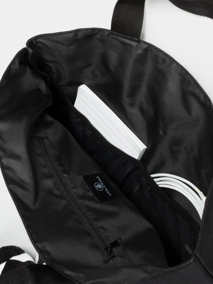 Crystal Cove Beach Tote 8211 Black Womens Volcom Bags and Backpacks