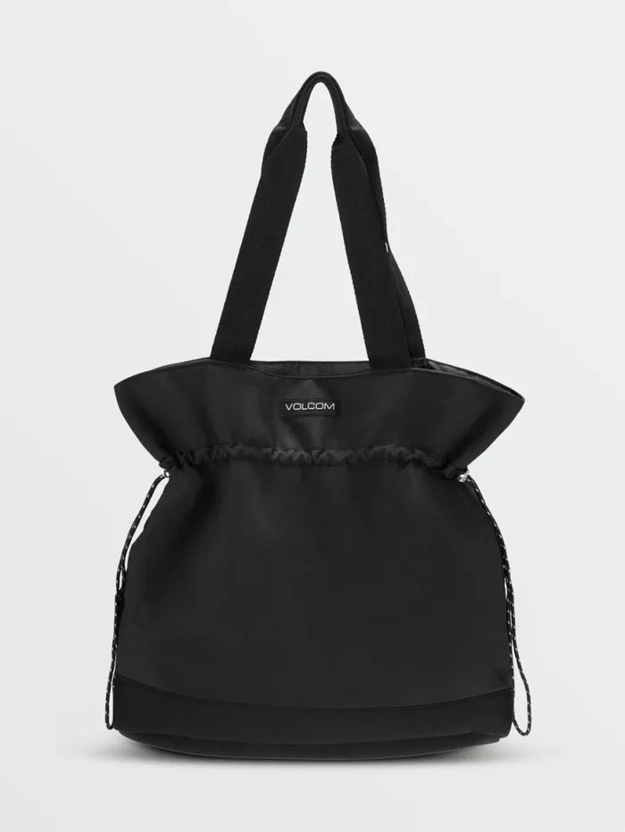 Crystal Cove Beach Tote 8211 Black Womens Volcom Bags and Backpacks