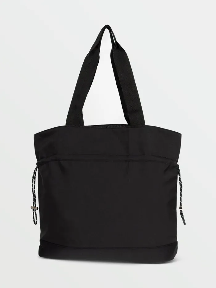 Crystal Cove Beach Tote 8211 Black Womens Volcom Bags and Backpacks