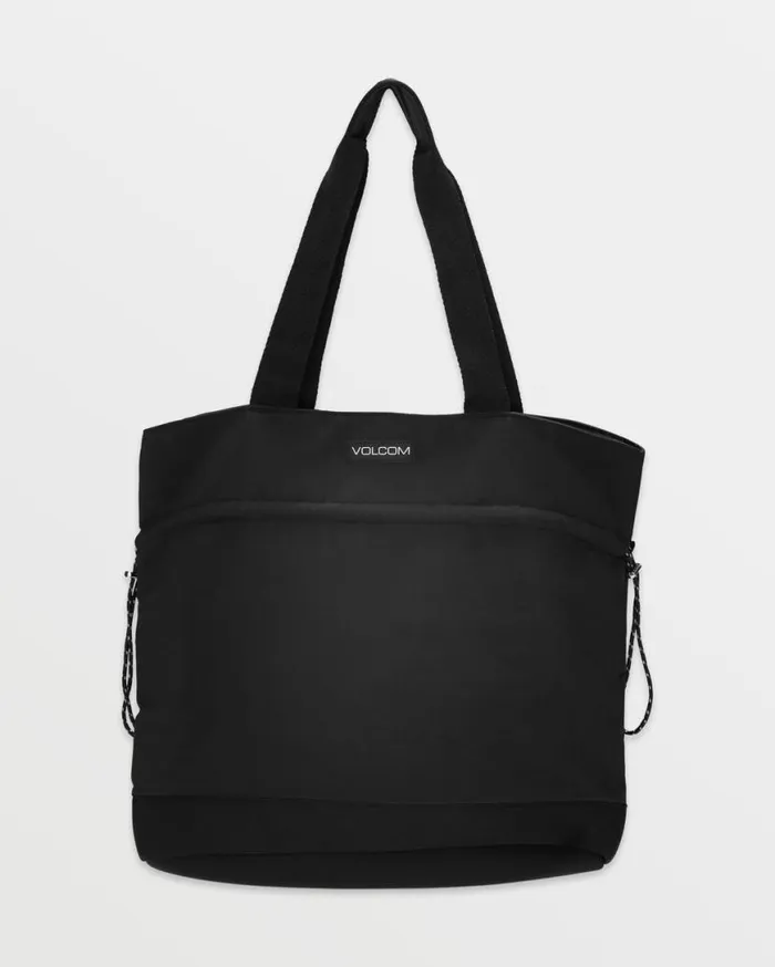 Crystal Cove Beach Tote 8211 Black Womens Volcom Bags and Backpacks