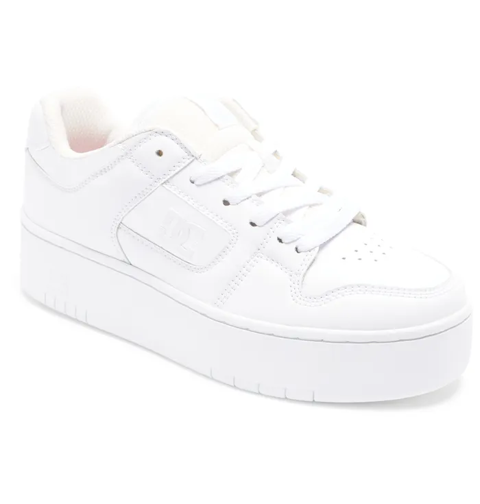DC Shoes Sneakers Women Manteca 4 Platform Shoes whitewhite