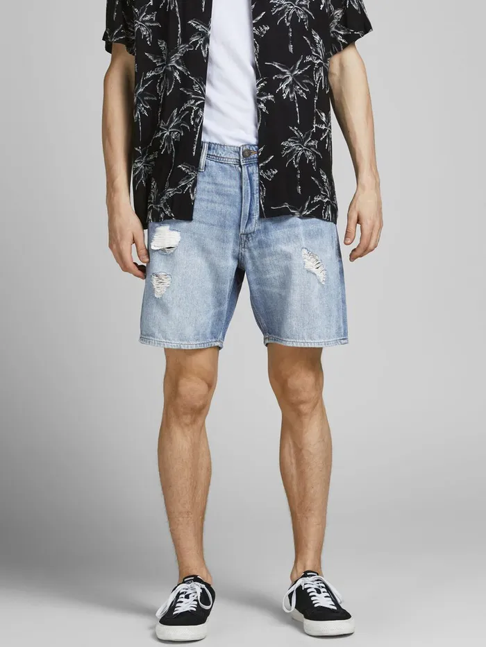 Denim Shorts JACK and JONES Mens CHRIS ORIGINAL AM 244 DENIM SHORTS Blue Blue Denim Gift 4 You Denim Shorts JACK and JONES Mens CHRIS ORIGINAL AM 244 DENIM SHORTS Blue Blue Denim Gift 4 You