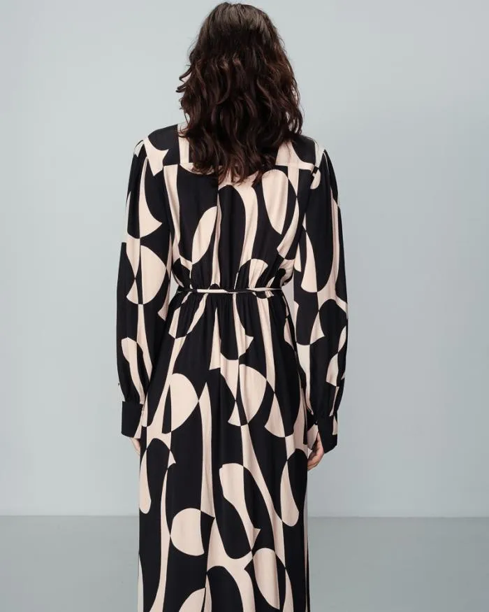 DRESS NOIR NEMOURS Shop Grace and Mila Printed Dresses