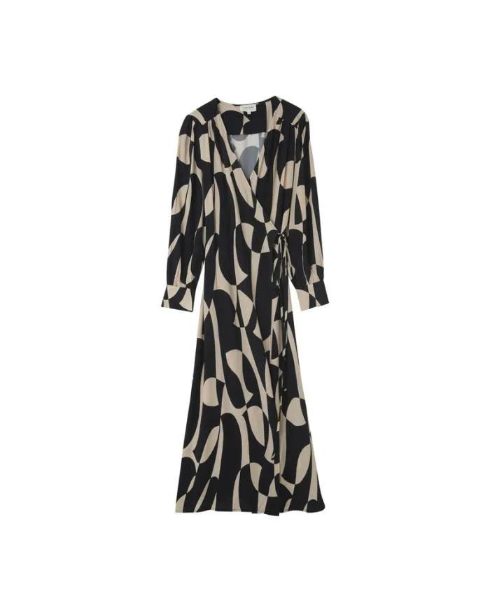DRESS NOIR NEMOURS Shop Grace and Mila Printed Dresses