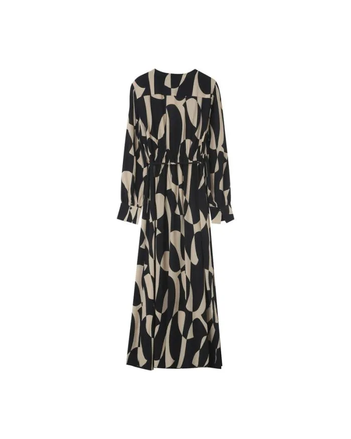 DRESS NOIR NEMOURS Shop Grace and Mila Printed Dresses