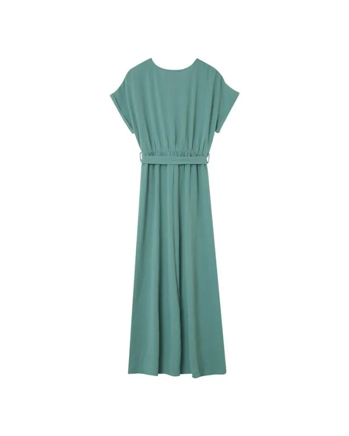 DRESS VERT MAUD Shop Grace and Mila Long Dresses