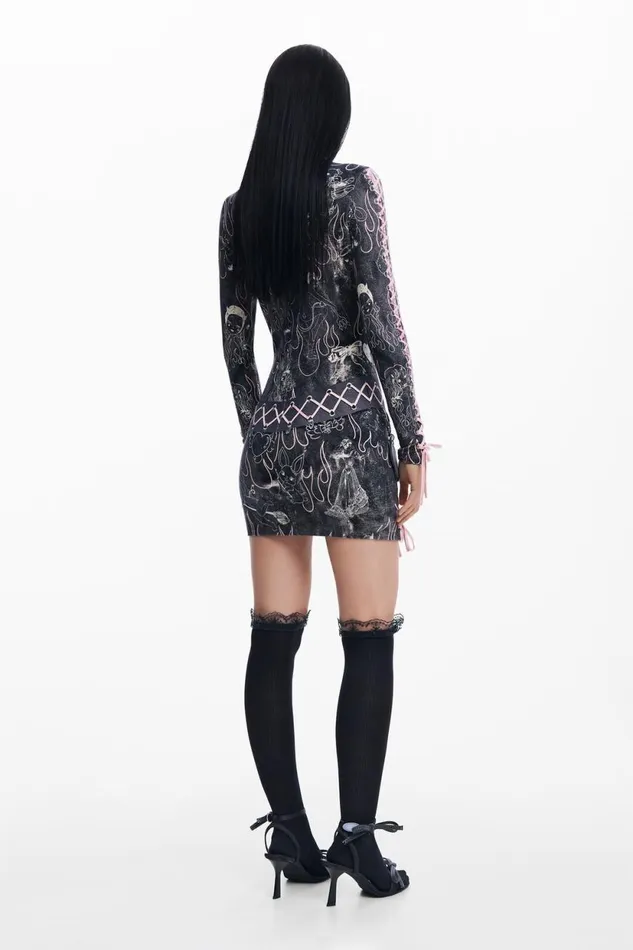 Dresses And Jumpsuits Women Desigual Minidress Mara Esccot Black