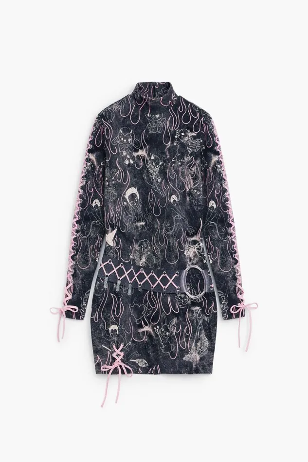 Dresses And Jumpsuits Women Desigual Minidress Mara Esccot Black