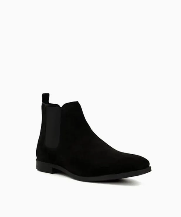 Dune London Black Boots Men Chelsea Boots Black