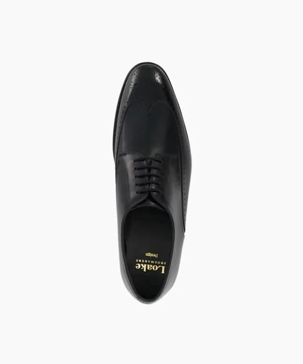 Dune London Black Shoes Men Loake Leather Lace Up Formal Shoes Black