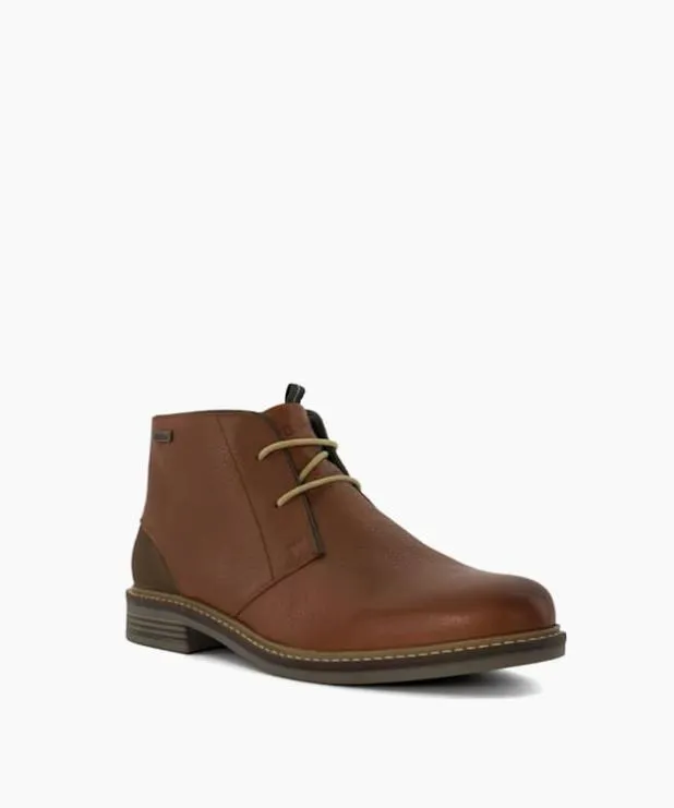 Dune London Brown Boots Men Round Toe Chukka Boots Brown