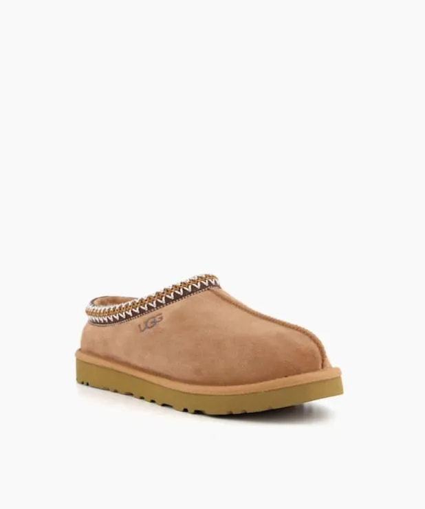 Dune London Brown Shoes Men Suede Embroidered Slippers Brown