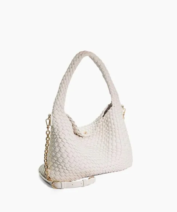 Dune London Crossbody Bags Women Woven Shoulder Bag White