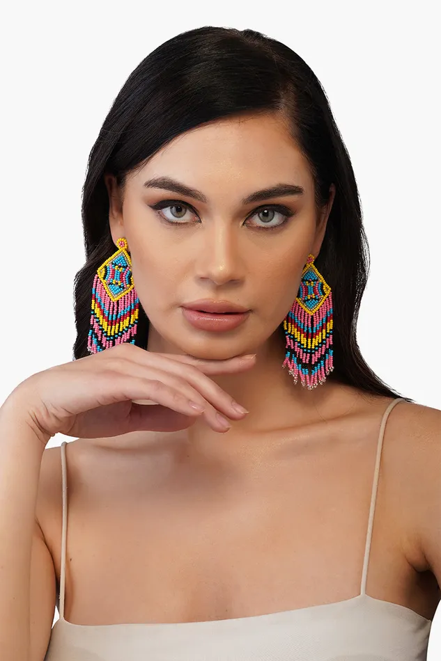 Earrings Chloe Beaded Earrings 8211 America and Beyond Women