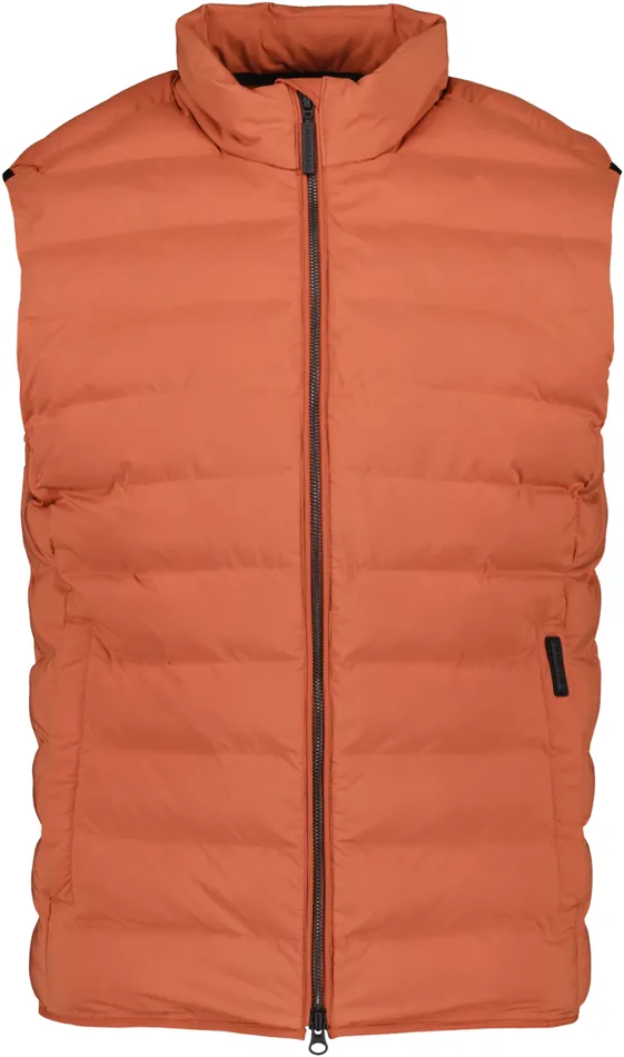 Egon Vest Dark Terracotta Men Didriksons Vests